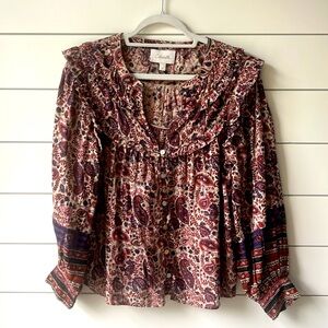 Cleobella shirt.  Size small. Cotton. Made in India